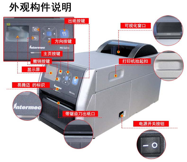 intermec打印機(jī)|pd43打印機(jī)|pd43標(biāo)簽機(jī)