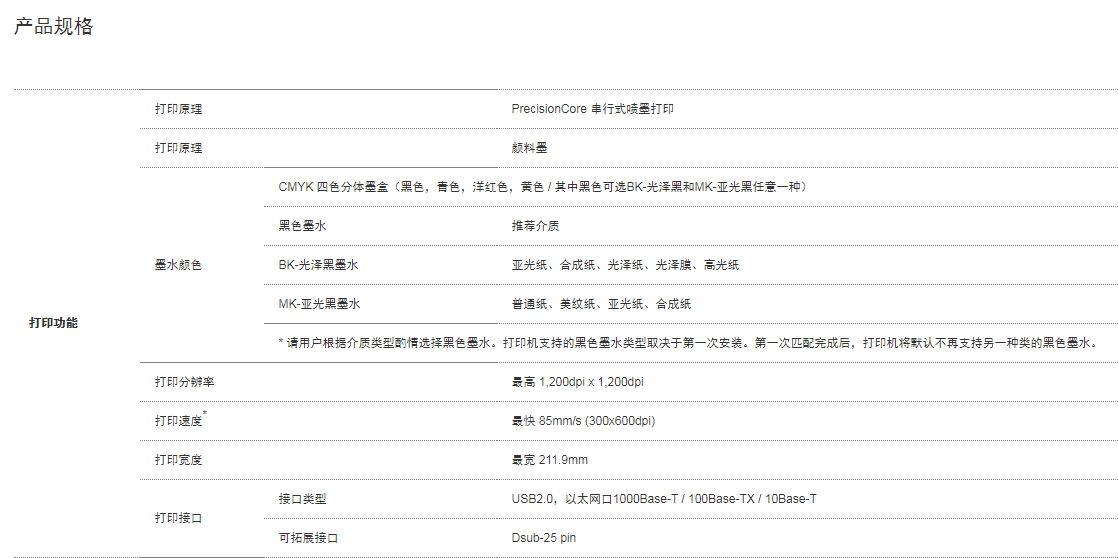 愛普生 EPSON CW-C6530A C6530P打印機