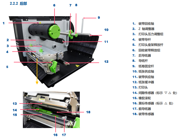 TSC MH261T/MH361T帶觸摸屏6英寸168mm寬度高性能工業型標簽打印機